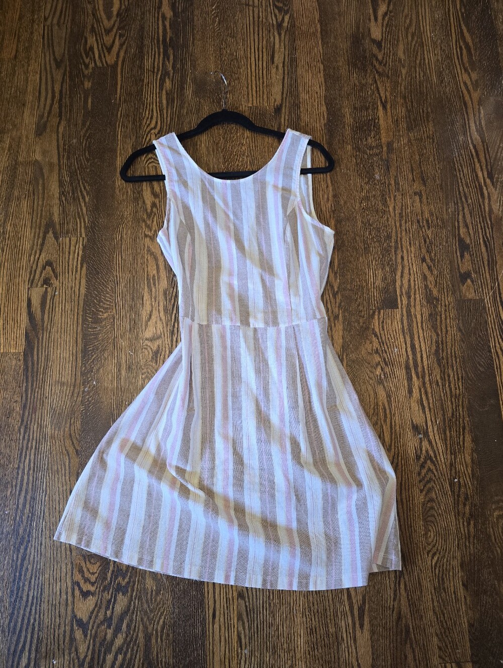 Potter's Pot Open Back Tie Dress | Size Medium